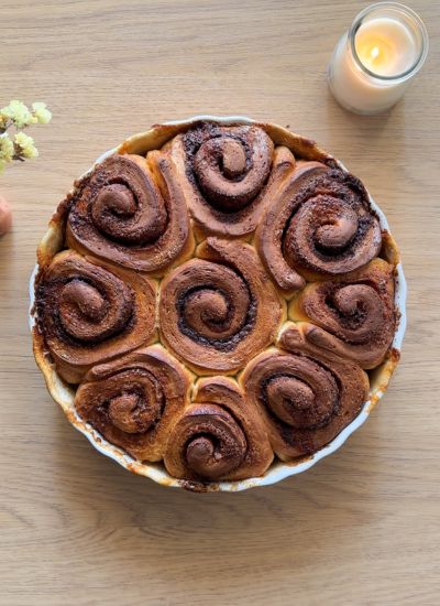 hornear cinnamon rolls