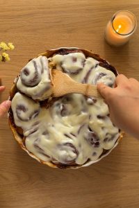 receta cinnamon rolls