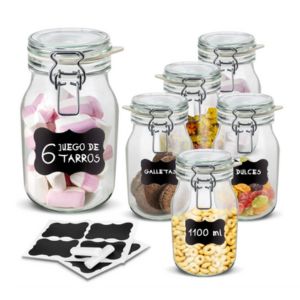tarros de cristal herméticos