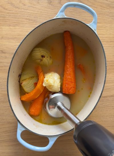 triturar verduras