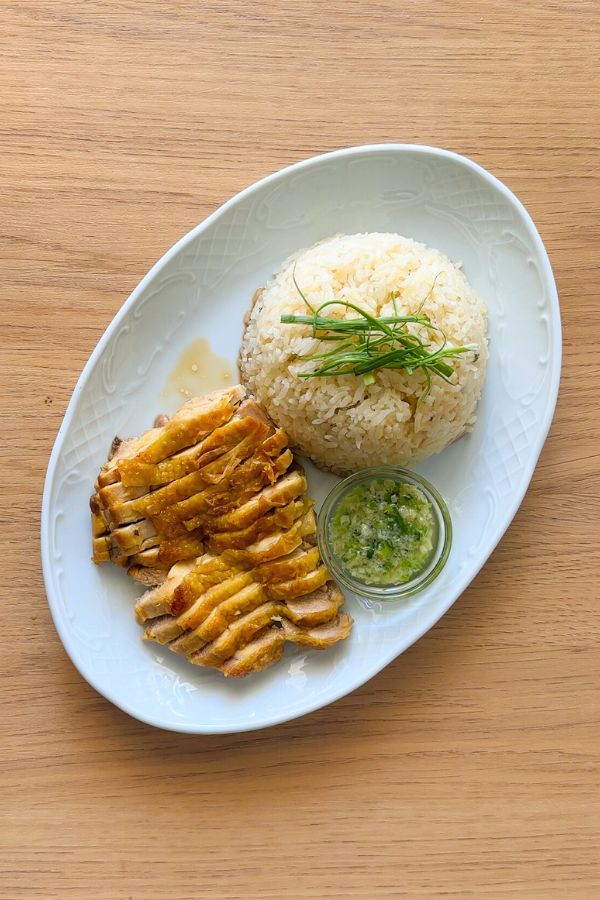 Arroz con Pollo de Hainan