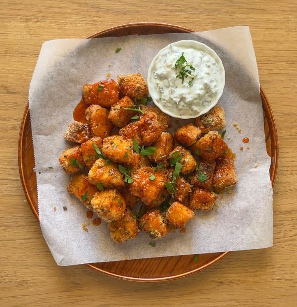 daditos de salmón airfryer