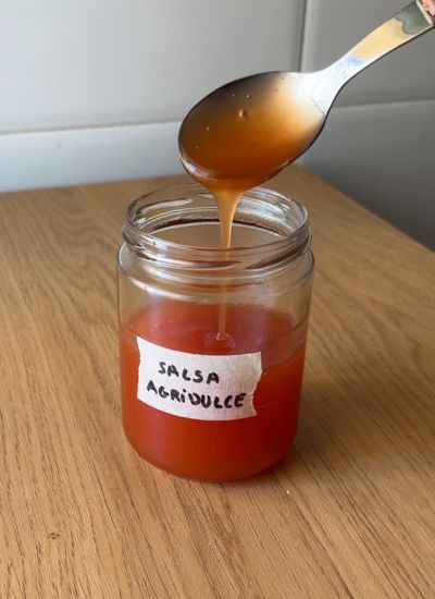 guardar y conservar salsa agridulce