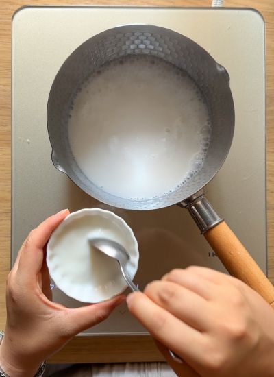 mezcla espesante para salsa dulce