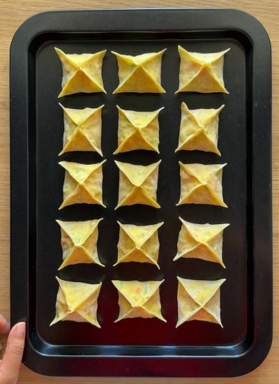 rangoons preparados