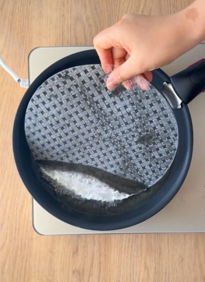 freir papel arroz