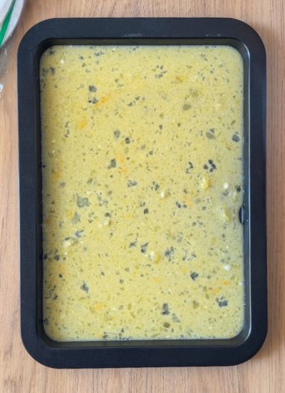 mezcla de huevo para papel de arroz