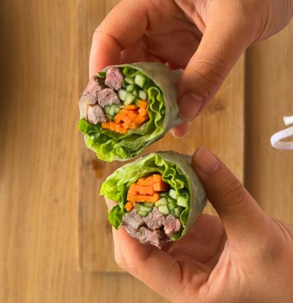 rollitos vietnamitas papel de arroz receta
