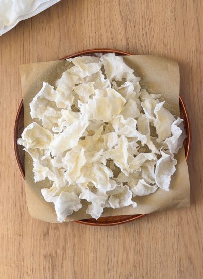 snack papel arroz