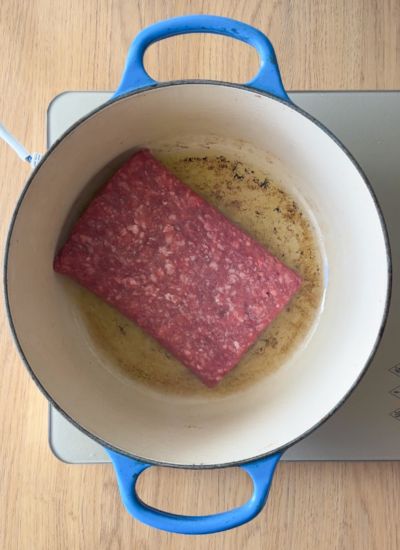 carne de ternera picada