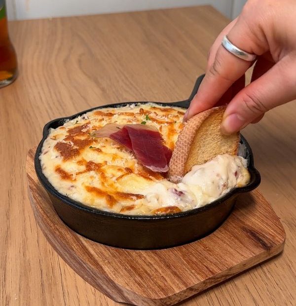 dip relleno croqueta jamon