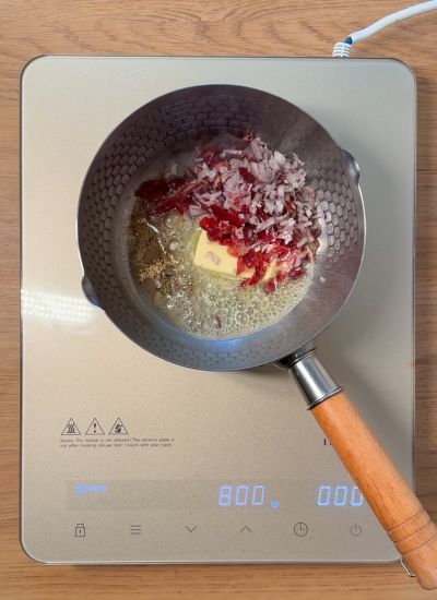 mantequilla y jamon