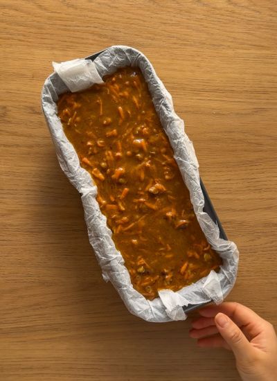 tarta zanahoria en crudo