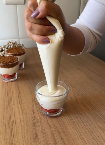 crema de cheesecake manga pastelera