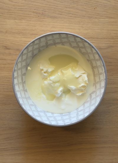 ingredientes crema de cheesecake