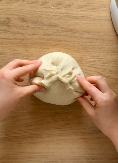 amasar pan a mano