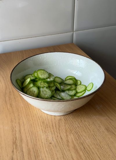 deshidratar pepino