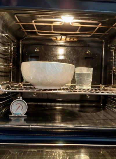 fermentar masa pan