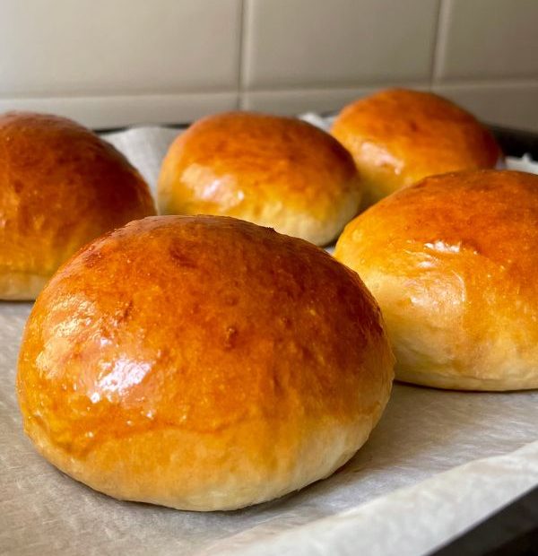 pan de hamburguesa casero