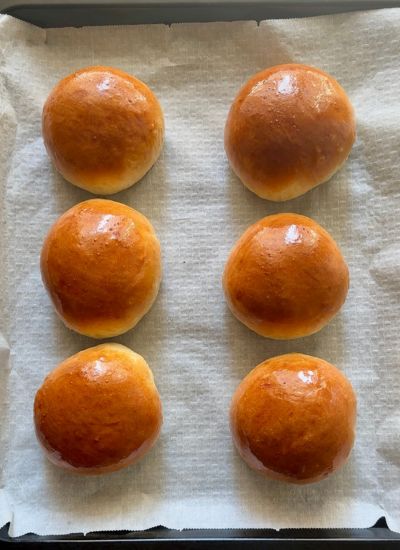 panes de hamburguesa caseros