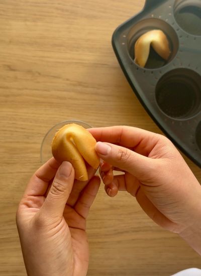galletas de la fortuna forma