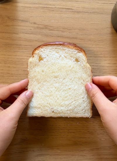montar sandwich de huevo
