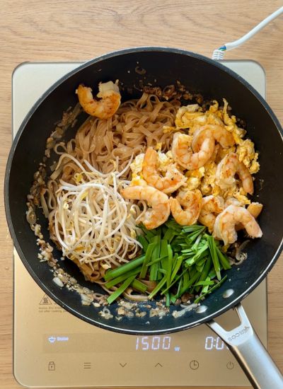 pad thai como cocinar