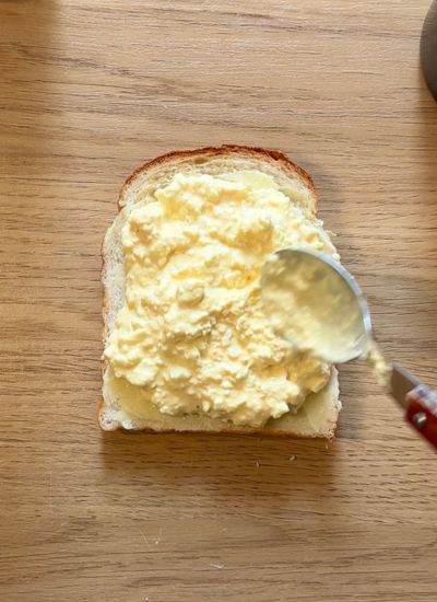 relleno de tamago sando