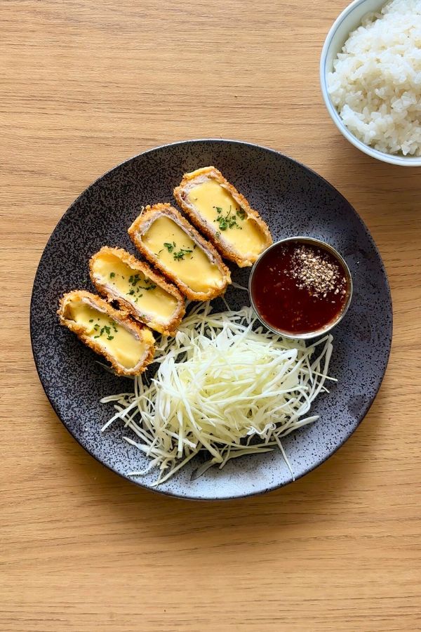 Tonkatsu Relleno de Queso