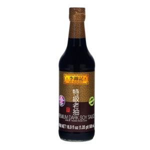 salsa de soja oscura