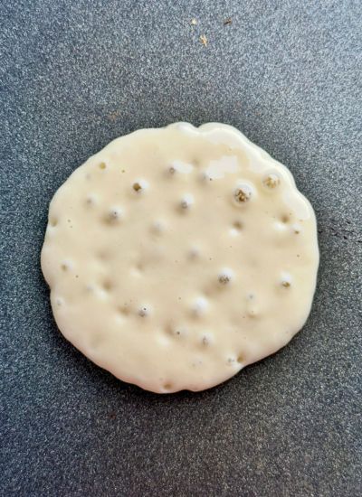burbujas en pancake