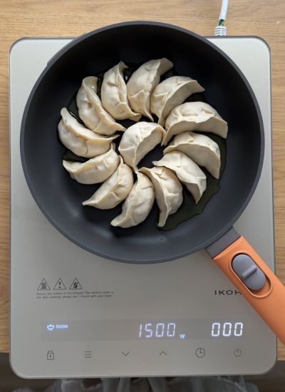 cocinar gyozas de croqueta