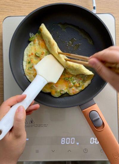 enrollar tortilla coreana
