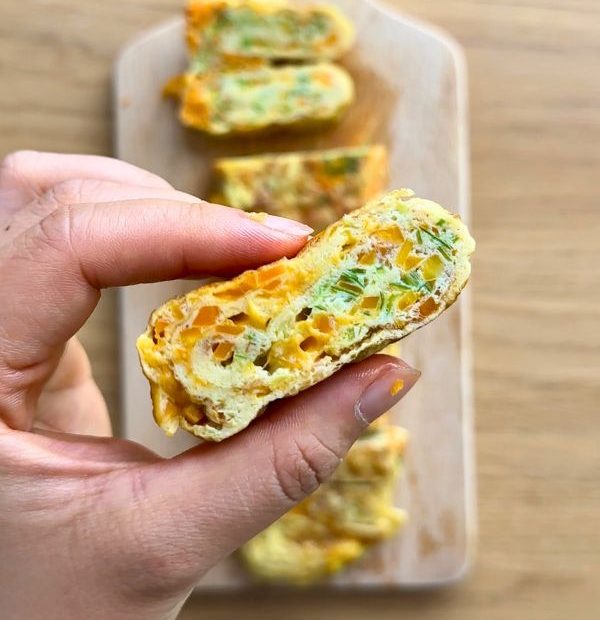 receta tortilla coreana enrollada