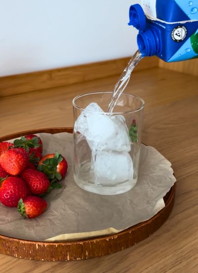 agua de coco para matcha