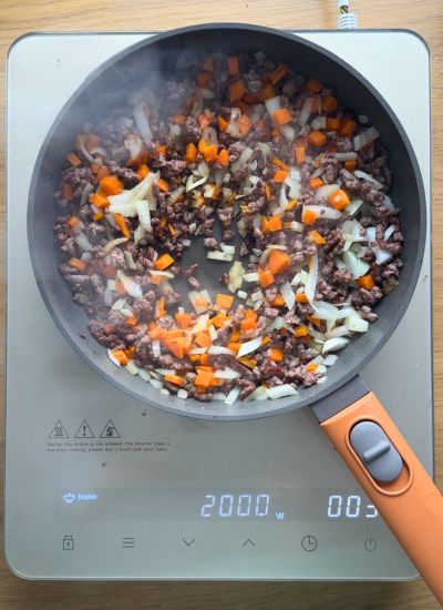 añadir verduras curry