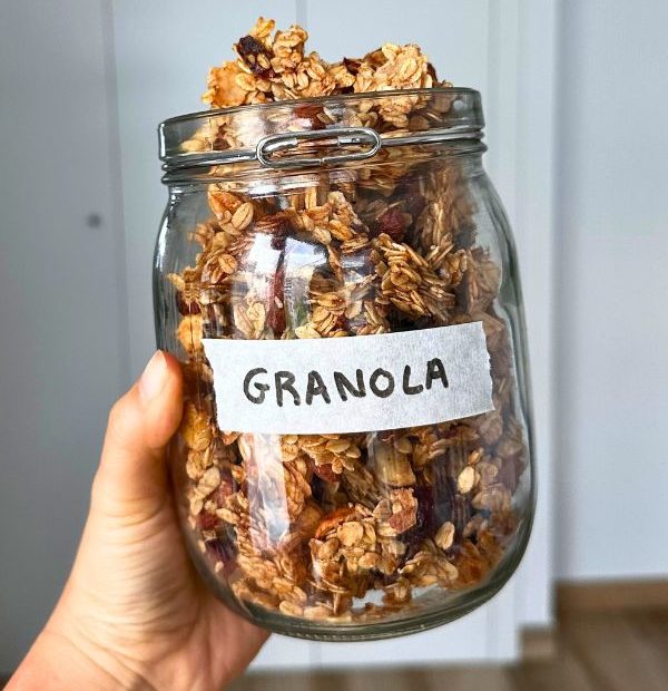 granola casera crujiente y facil
