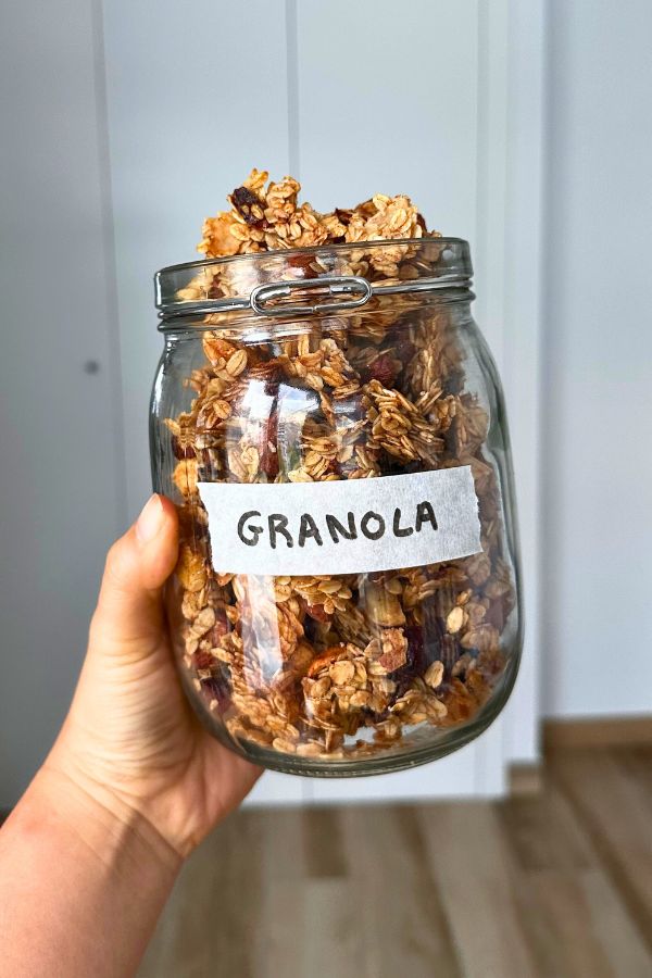 Granola Casera Crujiente (receta fácil y deliciosa)