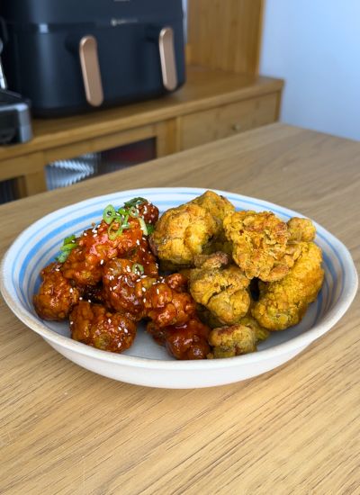 pollo en airfryer coreano
