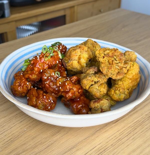 receta pollo frito coreano en airfryer