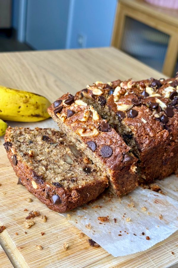 Banana Bread Casero (Fácil y Jugoso)