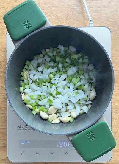 saltear verduras para carrilleras