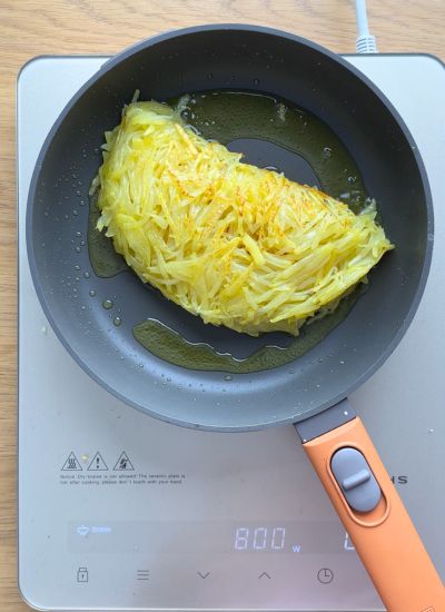 cocinar gamja jeon crujiente
