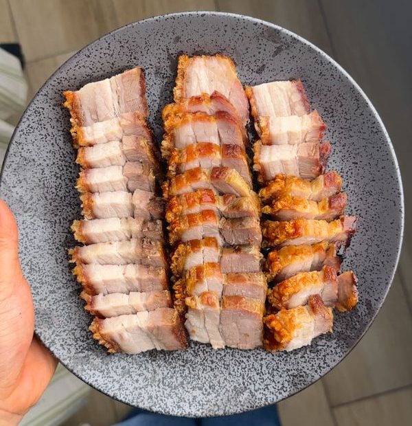 panceta china crujiente al horno