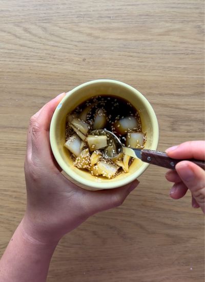 salsa pancake coreano de patata