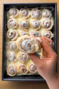 Mini Rollitos de Canela Caseros mini cinnamon rolls caseros