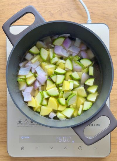 pochar verduras estofado coreano