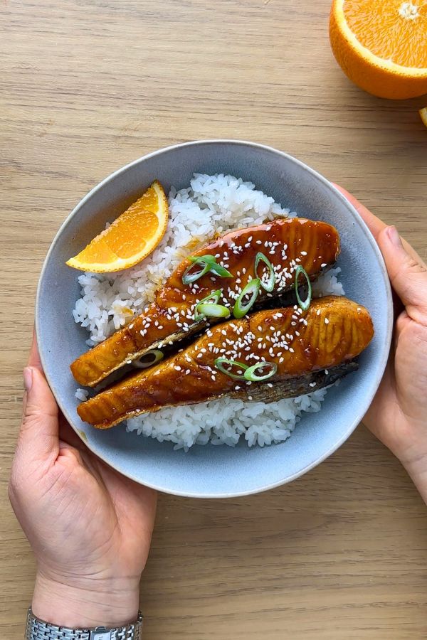 Salmón a la Naranja en 15 Minutos