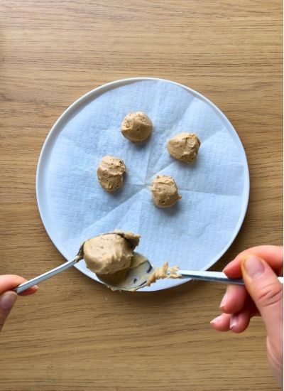 hacer bolitas relleno mochis lotus