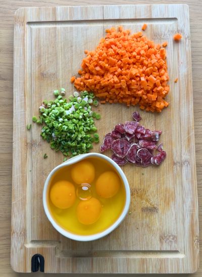 ingredientes arroz salteado chino